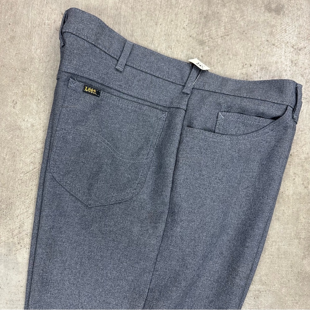 Vintage Charcoal Gray Lee Bell Slacks